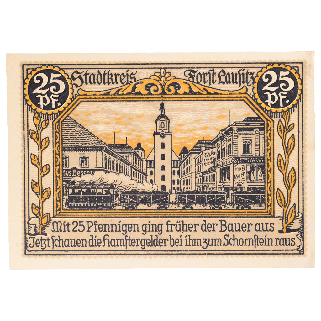 Banconote, Germania, forst, 25 Pfennig, tour 2, 1921, 1921-07-01, SPL