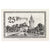 Banconote, Germania, Friedberg, 25 Pfennig, chateau 1, 1920, 1920-12-01, SPL