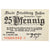Banconote, Germania, Friedberg, 25 Pfennig, chateau 3, 1920, 1920-12-01, SPL