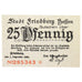 Banconote, Germania, Friedberg, 25 Pfennig, chateau 3, 1920, 1920-12-01, SPL