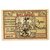 Geldschein, Deutschland, Belgard a. Persante Stadt, 2 Mark, personnage, VZ+