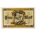 Banconote, Germania, Erbach im oderwald, 1 Mark, personnage 5, 1918, SPL
