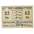 Banconote, Germania, Apenrade Stadt, 25 Pfennig, poisson, 1920, SPL-, Mehl:21.1