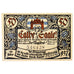 Banconote, Germania, Calbe a.d. Saale Stadt, 50 Pfennig, personnage 1, 1917