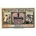 Banconote, Germania, Glogau Stadt, 1 Pfennig, bateau 1, 1920, 1920-12-31, SPL
