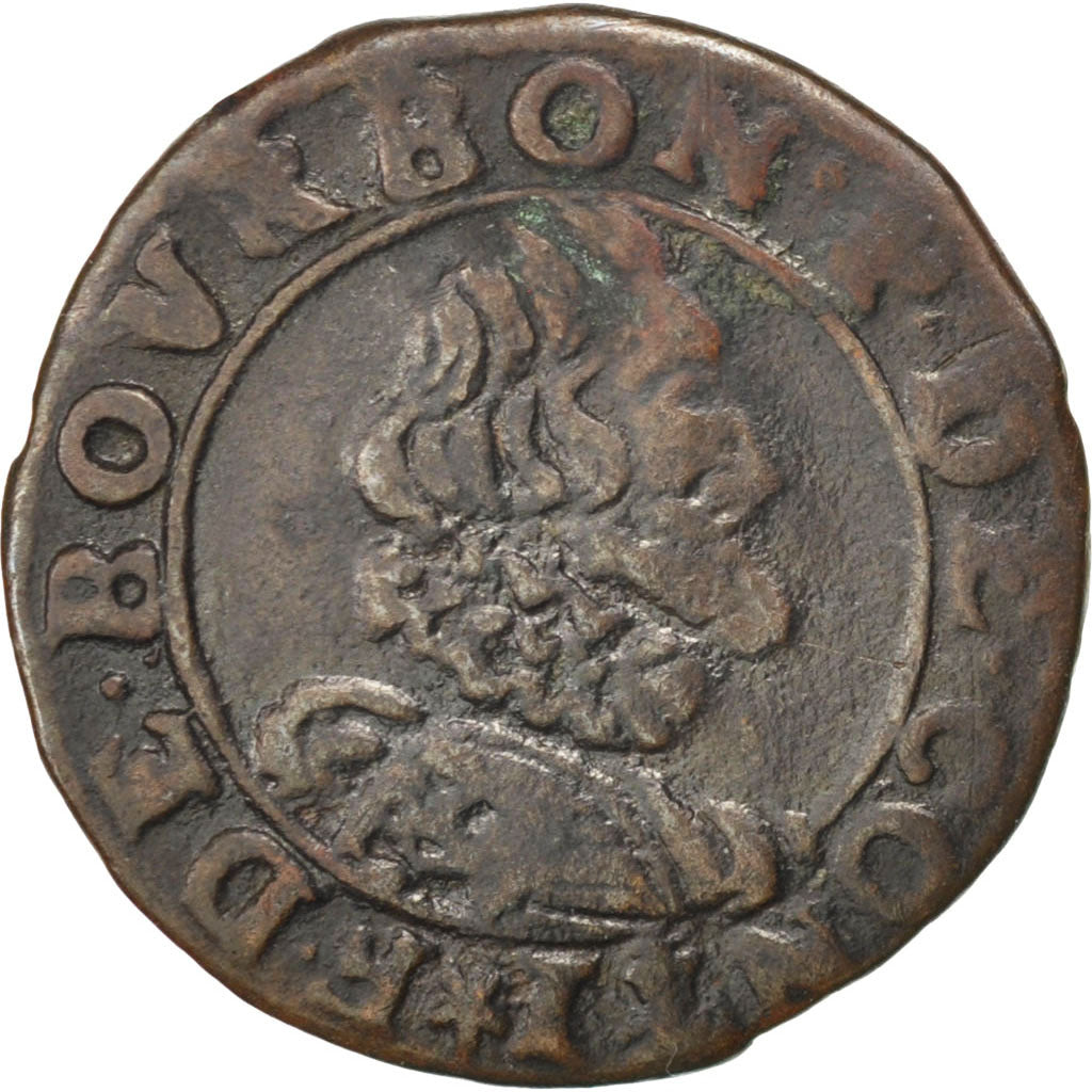 ESTADOS FRANCESES, CHÂTEAU-REGNAULT, 2 Deniers, Tournois, Cobre, MBC, CGKL:662