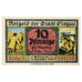 Banconote, Germania, Glogau Stadt, 10 Pfennig, batiment 2, 1920, 1920-12-31