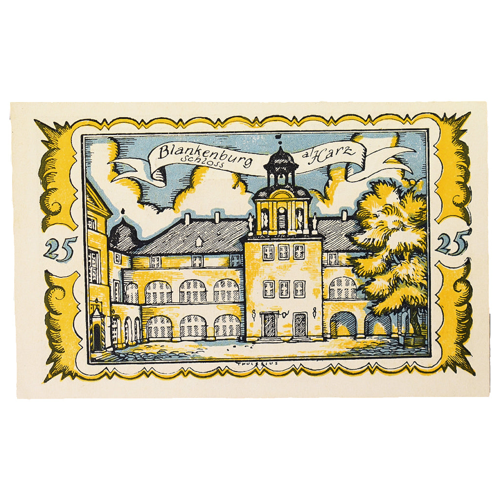 Banknot, Niemcy, Braunschweig, 25 Pfennig, Batiment, 1922, 1922-05-01