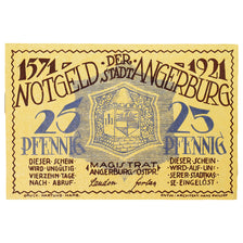 Banknote, Germany, Angerburg, 50 Pfennig, paysage, 1921, UNC(60-62), Mehl:33.1