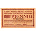 Banknot, Niemcy, Godesberg Bad Stadt, 50 Pfennig, personnage 1, 1920