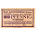Banconote, Germania, Godesberg, 10 Pfennig, paysage, 1920, 1920-10-25, SPL