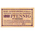 Banconote, Germania, Godesberg, 10 Pfennig, paysage 3, 1920, 1920-10-25, SPL