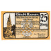 Banconote, Germania, Kamen Stadt, 25 Pfennig, texte 1, 1920, 1920-04-01, SPL