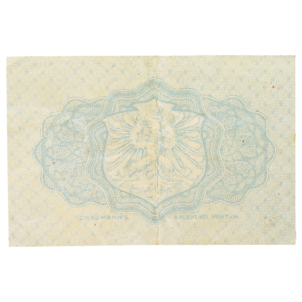 Geldschein, Deutschland, Frankfurt am Main Stadt, 50 Pfennig, Blason, 1917