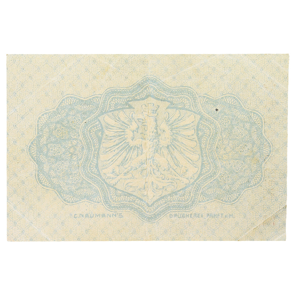 Geldschein, Deutschland, Frankfurt am Main Stadt, 50 Pfennig, Blason 2, 1917