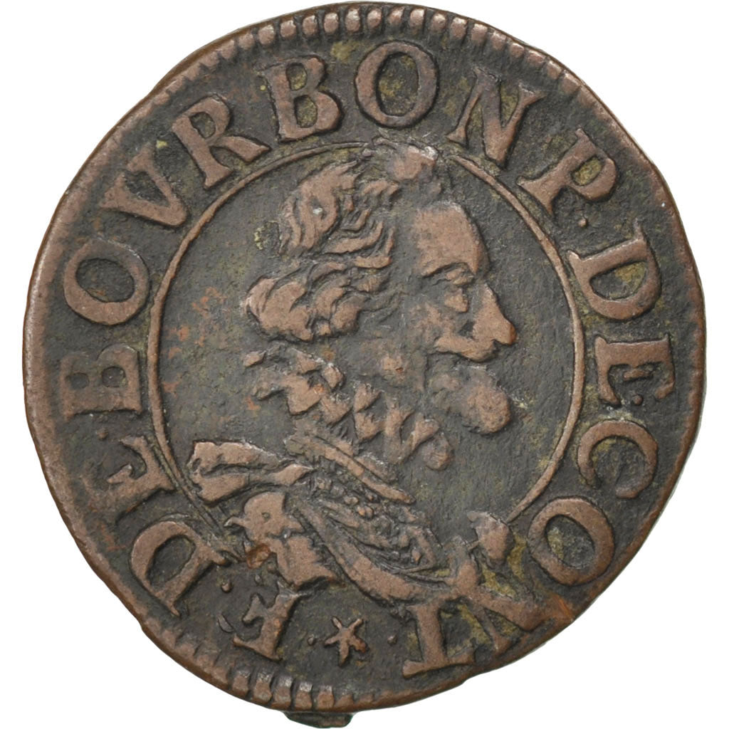 STATI FRANCESI, CHÂTEAU-REGNAULT, 2 Deniers, Tournois, Rame, BB, CGKL:666