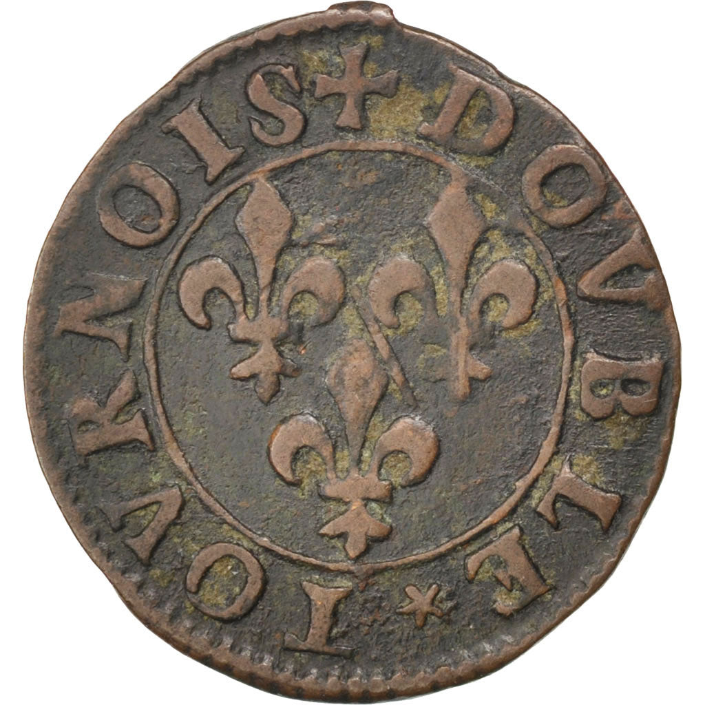 STATI FRANCESI, CHÂTEAU-REGNAULT, 2 Deniers, Tournois, Rame, BB, CGKL:666