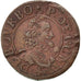 FRENCH STATES, CHÂTEAU-REGNAULT, 2 Deniers, Tournois, Kupfer, SS+, CGKL:666