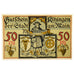 Geldschein, Deutschland, Kitzingen Stadt, 50 Pfennig, personnage 1, 1921