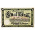 Banconote, Germania, Cochem Landkreis, 5 Mark, paysage 10, 1918, 1918-11-19