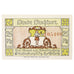 Banconote, Germania, Stassfurt, 25 Pfennig, personnage, 1921, 1921-09-01, SPL