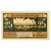 Banconote, Germania, Neubrandenburg Stadt, 25 Pfennig, paysage, 1921