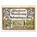 Banknot, Niemcy, Saint Andreasberg, 25 Pfennig, oiseaux 3, 1921, 1921-10-10