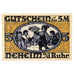 Geldschein, Deutschland, Neheim a.d. Ruhr, 5 Mark, personnage, UNZ-, Mehl:931.1a