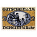 Geldschein, Deutschland, Neheim a.d. Ruhr Gemeinde, 2 Mark, personnage 3, VZ+