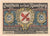 Banconote, Germania, Naumburg a.S. Stadt, 25 Pfennig, batiment 1, 1921, FDS
