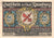 Banconote, Germania, Naumburg a.S. Stadt, 25 Pfennig, batiment 2, 1921, FDS