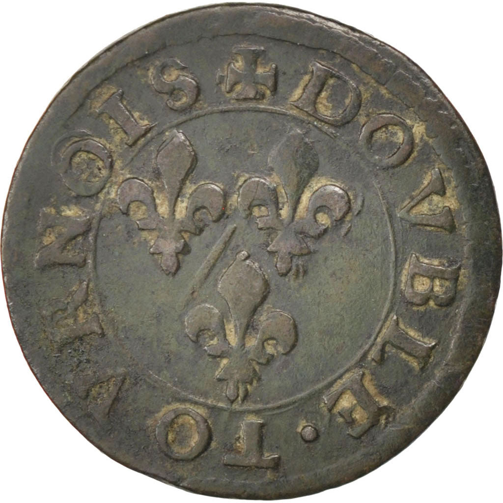 STATI FRANCESI, CHÂTEAU-REGNAULT, 2 Deniers, Tournois, Rame, BB, CGKL:674