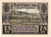 Geldschein, Deutschland, Sulza Bad Stadt, 75 Pfennig, paysage, 1921, 1922-12-31