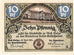 Nota, Alemanha, Sulza Bad Stadt, 10 Pfennig, batiment 1, 1921, 1922-12-31