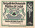 Nota, Alemanha, Mulsen St Jacob Gemeinde, 50 Pfennig, personnage, 1921