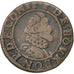 FRENCH STATES, CHÂTEAU-REGNAULT, 2 Deniers, Tournois, Kupfer, SS, CGKL:662