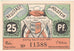 Nota, Alemanha, Neustadt i. Holstein Stadt, 25 Pfennig, Ecusson, O.D