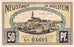Nota, Alemanha, Neustadt i. Holstein Stadt, 50 Pfennig, village, O.D