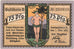 Nota, Alemanha, Nordhausen, 75 Pfennig, forêt 3, 1921, 1921-05-01, UNC(60-62)