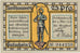Nota, Alemanha, Nordhausen Stadt, 25 Pfennig, batiment 2, 1921, 1921-05-01