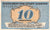 Banknot, Niemcy, Neuwied Stadt, 10 Pfennig, personnage, 1918, 1918-10-31