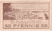 Geldschein, Deutschland, Niendorf, 50 Pfennig, paysage, 1921, 1921-03-01, VZ+