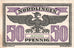 Nota, Alemanha, Nordlingen, 50 Pfennig, valeur faciale, 1918, 1918-10-02