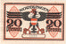 Nota, Alemanha, Nordlingen, 20 Pfennig, tour 2, 1918, 1918-10-02, UNC(63)