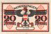 Geldschein, Deutschland, Nordlingen, 20 Pfennig, tour 3, 1918, 1918-10-02, UNZ-