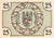 Geldschein, Deutschland, Nortorf Stadt, 25 Pfennig, Blason 1, 1920, 1920-05-10