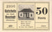 Banknot, Niemcy, Neustadt Holstein Stadt, 50 Pfennig, Maison, 1920, UNC(60-62)
