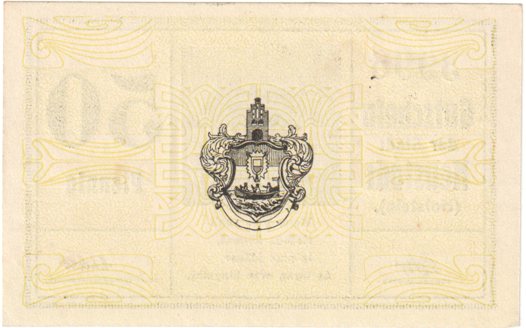 Banknot, Niemcy, Neustadt Holstein Stadt, 50 Pfennig, Maison, 1920, UNC(60-62)