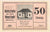 Billete, Alemania, Neustadt Holstein Stadt, 50 Pfennig, maison 1, 1920, EBC+
