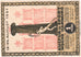 Geldschein, Deutschland, Hamburg, 1 Mark, Statue 1, 1921, 1921-08-31, UNZ-